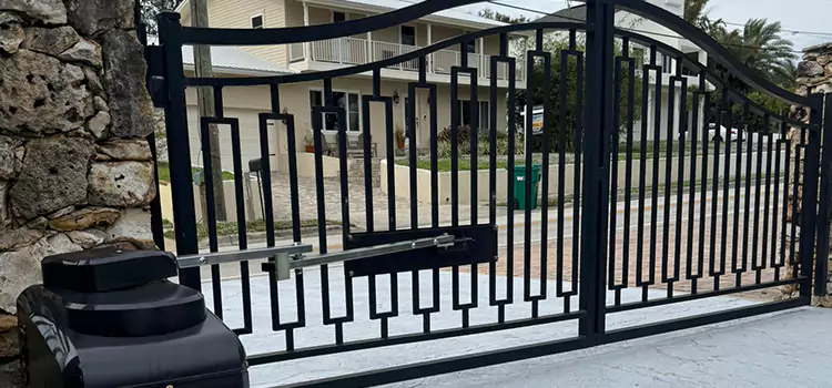 Swing Gate Opener with Keypad Blue Springs